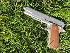 Non Firing Classic Silver Toy Gun Replica Pro Pistol