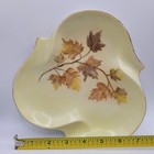 Vintage Autumn Leaves Dish  7  Plate Dish Decorative Unique Vtg