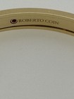 Roberto Coin Navarra 18k Yellow Gold Link Diamond Bangle Bracelet