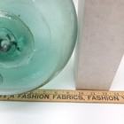 Vintage Large Glass Fishing Float 9 5    Aqua Green Japanese Globe Marked Ff