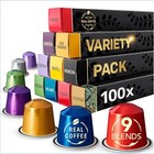 100 Count Espresso Coffee Pods Variety Pack Nespresso Original Line Compatible