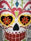 Nwt Spooky Village Halloween Sugar Skull Throw Pillow Day Of Dead Decor 14   x10 