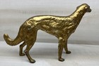 Antique Iron Door Stop Dog Whippet Greyhound Wolfhound Hubley Style Cast Iron