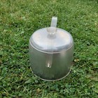 Kromex Enduringly Beautiful Ice Bucket Aluminum Retro Mid Century Vintage  