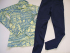 Nike Pro Hyperwarm 1 2 Zip Shirt   Tights Lot Women S Run Ski Hike Camp Layer