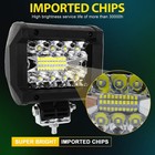 2pcs 4  30000lm Led Work Light Bar Spot Pods Fog Lamp Offroad Driving Truck Atv