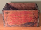 1940 s Original Pepsi Cola Double Dot Wooden Soda Bottle Advertising Crate  175