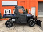 2022 Fully Enclosed Polaris Ranger  Xp1000  Heated Cab  Winch  Radio  Opt Plow