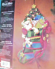 Bucilla Christmas Delights Wall Hanging Felt Kit 25    X 12    85332   Open Complete