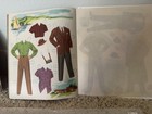 Vintage Original Rare 1957 Rock Hudson 7 Cut-outs Paper Dolls Uncut