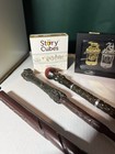 Harry Potter And Wizarding World Collectibles Lot Wands  Story Cubes-book Marks