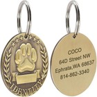  Personalized Dog Tags Engraved Pet Name Id Tag For Collar