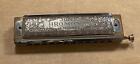Vintage M  Hohner Chromonica 270 Key Of C Chromatic Harmonica W  Case-germany 
