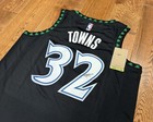 Karl-anthony Towns Signed Nba Jersey Authentic Autograph - Timberwolves