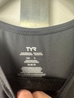 New Tyr Triathlon Carbon Zipper Back Short Tri Suit W  Pad Unisex Sz L  119 C7