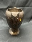 Vintage Silver Plated Pitcher With Patina English Country Decorative Vase 