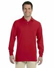 Jerzees Men s 50 50 Long-sleeve Jersey Polo With Spotshield 437ml S-2xl Polos