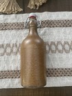 Mkm Stoneware Beer Growler Bottle With Wire Bail Stopper- 9 