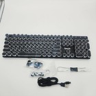 Redragon Flare Pro Wireless Mechanical Gaming Keyboard Rgb Backlit Blue Switch