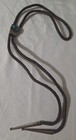 Vintage Sterling Silver Bolo Tie Turquoise Inlay Bennett Pat Pend C-31  Zuni Sty