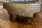 Early 19th-century Folk Art Foot Stool Original Paint