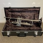 Yamaha Ytr-2335 Silver Trumpet With Hard Case Mouthpiece Used Japan Ytr2335
