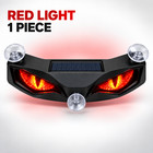 Solar Devil Eye Led Car Window Light Wireless Type-c Rechargeable Suction Cup