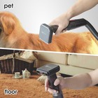 Pet Grooming Brush Vacuum Attachment Hair Comb Deshedding Tool For Dogs   Cats