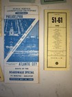 Vintage New Jersey Bus Timetable Lot 1960s Public Service Phila Atlantic City