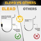 Elead 297 Piece Pegboard Hooks Kit  Peg Board Organizer Accessories With Bins   