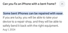 Iphone 12 -13 -14 -14 Plus  15 - 17 Series  Housing Repair Service