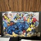 X-men Special Anniversary Hologram Set Card Backed Shrink-wrapped 11x17