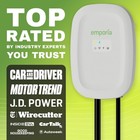 Level 2 Ev Charger 48 Amp 240v J1772 Connector 25ft Cable Wifi Enabled Nema