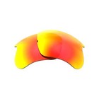 New Walleva Fire Red Polarized Replacement Lenses For Bolle Parole Sunglasses