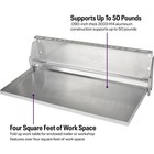 Aluminum Folding Work Table  35 X 18 Inches