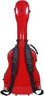 Crossrock Dreadnought Acoustic Guitar Case  Deluxe Fiberglass Flight Hardshell