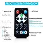 Nequare Disco Ball Party Lights Sound Activated Remote Strobe 7 Modes 3-pack