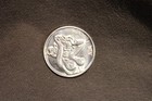 Vintage  heads I Win Tails You Loose  Risque Aluminum Flip Coin Token