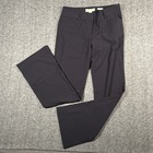 Michael Kors Womens Black Bootcut Dress Pant Trousers Size 2 Office Professional