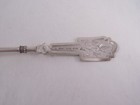 Unknown Maker Coin Silver Ivy Berry Spoon Aesthetic Gorgeous