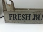Antique Dairy Fresh Buttermilk Milk Carrier Metal Original Farmhouse Country