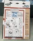 Petsafe Plastic Pet Door Medium Dog Cat Up To 40 Lbs Flap Size 8-1 8  X 12-1 4 