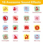Funny Sound Machine Toy 16 Buttons Kids Gift For Birthday Christmas 4 5 6 7 Yo