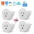 4 Pk Sun Home Mini Smart Plug Wifi Outlet Works With Google Alexa Home 10a 2 4g