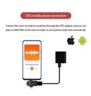 Mini Voice Activated Recorder Hidden Magnet Recording Listening   Device