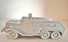 Marx Battleground desert Fox-light Gray German Apc W driver - Vg Must See Item