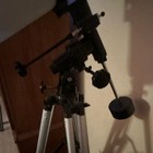 Reflector Telescope With Equatorial Mount And Tripod