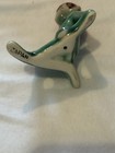 Vintage Mcm Christmas Pixie Elf Ceramic Figurine Made In Japan