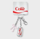 Diet Coke Graphic Keychain Gray Target