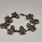 Vintage Southwestern Carol Felley Sterling Story Teller Link Bracelet